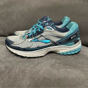 Brooks Adrenaline GTS 13 1201231B444 Womens 8.5 Running Shoes Dark Denim